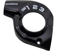 Couvercle d'indicateur et vis de fixation (M2.5 x 7) Shimano SL-3S35-E Noir