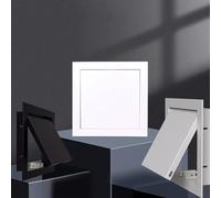 Couvercle d'inspection magnétique for murs et plafonds, surface lisse, for plafond encastré, construction en aluminium et en acier galvanisé(Gray,50x50cm)