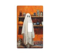 Couvercle d'interrupteur à bascule simple pour cuisine, ferme, chambre à coucher, salle de bain - Motif fantôme debout dans l'évier de cuisine