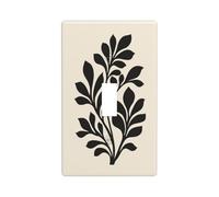 Couvercle d'interrupteur décoratif à bascule unique pour cuisine, ferme, chambre à coucher, salle de bain