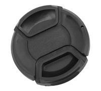 Couvercle D'objectif D'appareil Photo avec Corde Anti-Perte, pour la Plupart des Appareils Photo Reflex Numériques, Protection D'objectif de Pincement Central Anti-Rayures (62mm)