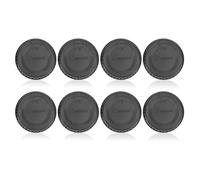 Couvercle d'objectif de Monture, 8 pièces pour Objectif de Monture F Couvercle arrière de caméra Couvercle de Capuchon d'objectif arrière pour Objectif de caméra à Monture F