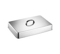 Couvercle Dôme D'Arrosage Pour Plancha 43,5 x 28,2 x 6,6 cm Cloche vapeur | Dôme De Fonte pour plancha cuisine intérieure et extérieure BBQ commerci