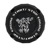 Couvercle du bouton d'arrêt de démarrage du moteur, couvercle du bouton décoratif automobile - Couvercle bouton Start Stop avec design rotatif | La couverture du bouton de démarrage protège