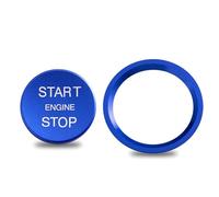 Couvercle du bouton de démarrage - Capuchon d'allumage du moteur en d'aluminium | Remplacement décoratif universel des garnitures intérieures de voiture | Accessoire de protection anti-rayures