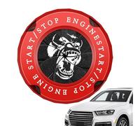 Couvercle du bouton de démarrage sous pression, Couvercle du bouton de démarrage à pression - Couvercle de protection du bouton de démarrage à pression pour moteur de voiture | intérieur décoratif ant