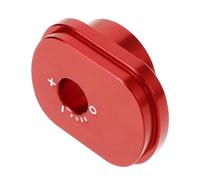 Couvercle du Cylindre D’allumage Moto en Aluminium Rouge | Protection Fiable du Système, Ajustement Précis, Touche Élégante, Fournitures pour Motos, Usage Quotidien