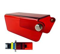 Couvercle du module Couvercle en acrylique du module de protection de | Étui de Protection, couvercles de sécurité, filtre rouge vert, lentille pour vue directe des Lasers, Protection de la M
