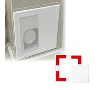 Couvercle du panneau d'accès Panneau d'accès en plastique 30,5 x 30,5 cm, panneau d'accès auto-adhésif, porte d'accès autocollante for trous de plafond/mur(150x200mm (5.91x7.87in))