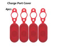 Couvercle Du Port De Charge En Caoutchouc, Bouchon En Caoutchouc Pour Pièces De Scooter Électrique Xiaomi M365, Accessoires De Skateboard, Outil D'extérieur, 4/5 Pièces