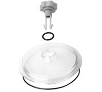 Couvercle du récepteur de piège à lame - Couvercle de filtre de piscine, pièce de rechange | Composant de filtre pour modèles sélectionnés, incompatible avec les pompes de 14/16 pouces, solution