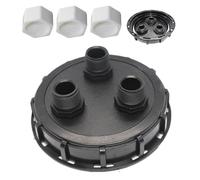 Couvercle du réservoir d'eau en plastique - Capes de bases en avec trou de ventilation, couvercle de tambour résistant à l'usure pour stockage liquide | DN150 accessoires, filetage