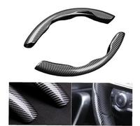 Couvercle du Volant,Convient pour DS DS3 DS4 DS5 DS5LS DS6 DS7 DS9,Accessoires intérieurs de Voiture,A-Black
