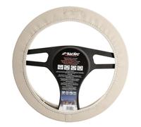 Couvercle Du Volant Universel 37-39mm en Simili Cuir Couleur Beige Fiat 500