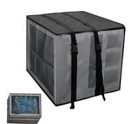 Couvercle d'unité AC - Protection extérieure robuste, conception de panneau ventilé | Matériau Oxford imperméable et durable, bouclier facile à installer, protection de climatiseur résistante