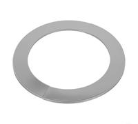 Couvercle élégant en acier inoxydable pour robinet et tuyauterie améliorant l'esthétique de votre maison (160 mm)