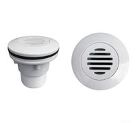 Couvercle en ABS blanc pour sortie d'aspiration de piscine et spa - Accessoire d'équipement de piscine extérieure