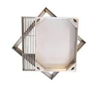 Couvercle en acier inoxydable 304 pour fosses septiques, trottoirs, parcs, zones résidentielles et jardins (80 x 80 x 5 cm)