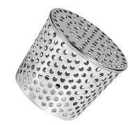 Couvercle en Acier Inoxydable de Tuyau de Drainage de Crépine | Anti-obstruction, Diamètre 125mm, Forme Ronde, Argenté, Usage Pratique pour Conduites et Toiture