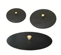 Couvercle en acier inoxydable pour disque de charrue, paella, casserole, poêle Nic Store BBQ (41 cm)