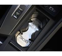 Couvercle en Acier pour 2021+ Peugeot.308 III 3 | Porte-gobelet Decor | 1 Pièce e-308 308 SW P5 Tuning Accessoires