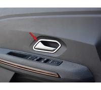 Couvercle En Acier pour 2021+ Sandero/Sandero STEPWAY/Jogger | Cadres décoratifs pour poignées de porte | 4 Pièces Acier Inoxydable Plaque Cadre Métal Brossé Intérieur Décorations Accessoires Tuning