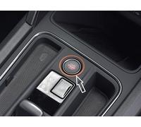 Couvercle en acier pour Cupra.Leon Formentor | Couleur Cooper Style - Anneau décoratif Start/Stop | 1 pièce en acier inoxydable V1 V2 VZ1 VZ2 VZ3 VZ5 VZ Veloz Edition Leon Tuning Accessoires