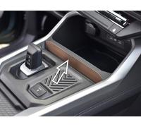 Couvercle en acier pour Dacia.Bigster (R1310) | Décoration de la console centrale - Style marron cuivre | 1 pièce inox Bigster Accessoires boîte automatique Extreme Essential Expression Journey Tuning