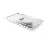 Hendi Couvercle Gastronorm GN1/1 Kitchen Line acier inoxydable 530x325 mm ép. 0,7 mm -40°C à 250°C