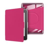 Couvercle en Acrylique, Rose Red Clara Color | Housse de Protection Magnétique pour Lecteurs de Livres Électroniques Couleur 6 pouces, Coupe Précise des Boutons,
