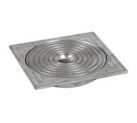 Couvercle en aluminium pour chambre de visite et skimmer de piscine LINE ECO - 135 x 135 mm