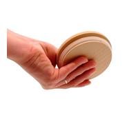 Couvercle en Bois avec Joint - Hêtre, Couvercle de pot en bois, Couvercle de tasse en bois (111/95mm)