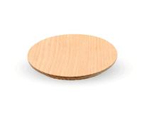 Couvercle en Bois de Hêtre 80/70 mm - Pour Pot, Tasse, Carafe à Eau, Récipient à Épices ou Aliments Secs