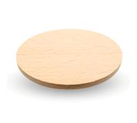 Couvercle en Bois - Hêtre, Couvercle de pot en bois, Couvercle de tasse en bois, Couvercle rond en bois (75/65mm)