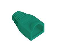 Couvercle en caoutchouc pour connecteur RJ45, vert Paquet de 100 unités