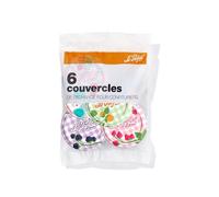 Le Parfait Couvercles pour confituriers 82 mm – Sachet de 6 – modèles aléatoires