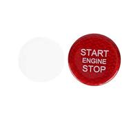 Couvercle en Fibre de Carbone Rouge pour Bouton d'Allumage Démarrage Compatible C6 C6 S6 S7