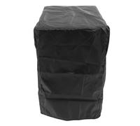 Couvercle en haut-parleur en plein air, couverture de haut-parleurs Oxford en tissu extérieur pour audio domestique, noir (M)