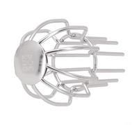 Couvercle en maille d'acier inoxydable pour gouttière pour protéger les tuyaux de descente des feuilles et des débris, permettant un débit d'eau fluide (50 mm)