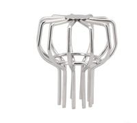 Couvercle en maille de drainage en acier inoxydable, pour gouttière de toit, protection de tuyau rond anti-blocage, filtre flexible pour éviter l'encrassement, protection de gouttière ronde, pour