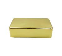 Couvercle en métal élégant pour guitare électrique, micros à double bobine, matériaux en laiton résistants à la réduit les interférences, accessoire de guitare en laiton de qualité