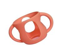 Couvercle en silicone pour biberons en verre, couvercle en silicone pour biberons en verre | Porte-bouteille avec poignées, quand il est sûr et couvercle antichoc, porte-bouteille, protège