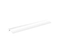 Couvercle en silicone pour réchaud - Comble les espaces de cuisine - Blanc - 53,5 x 5,6 x 1 cm