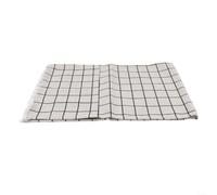 Couvercle en tissu anti-poussière pour micro-ondes avec pochettes de rangement pour ustensiles - Blanc 30 x 90 cm (blanc)