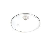 Couvercle en verre cerclé inox 14 cm De Buyer