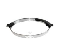 Couvercle en verre 18 cm avec fonction passoire | Noir