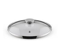 Couvercle Salvaspazio 20 cm en verre - Lagostina - Argent - Verre verre transparent G