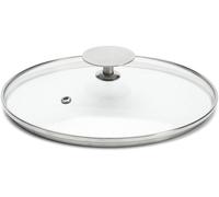 - Couvercle En Verre Avec Pontet En Inox - Diamètre 20 Cm -