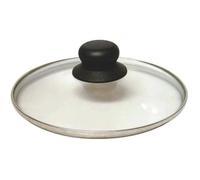 Couvercle en verre - BAUMALU - 24 cm - bouton bakélite - trou vapeur