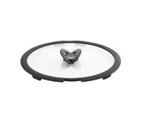 Couvercle en verre - LAGOSTINA - Ingenio - 24 cm - Compatible lave-vaisselle - Design contemporain
